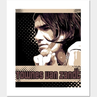 Townes Van Zandt // American singer Posters and Art